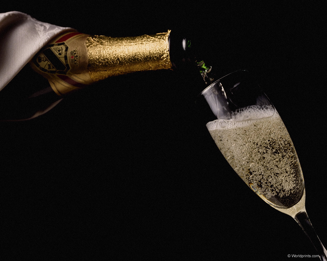 Abrir espumante: é simples