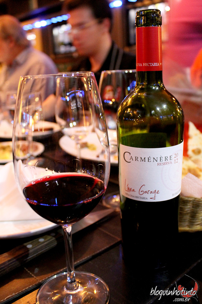 . O Linea Garage Carmenère - bom exemplo de um carmènere elegante e equilibrado sem pirazina