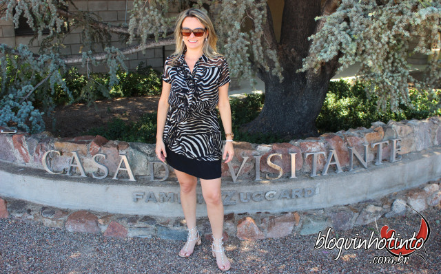 Casa del Visitante - Restaurante da Vinícola Zuccardi. Opção de Assado ou 