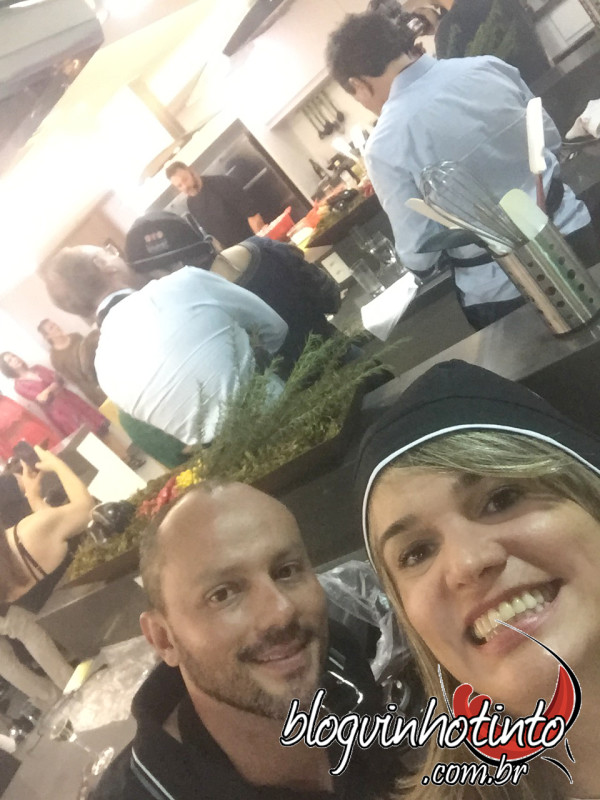 Como o Sergio Paiva, do Comunidade Vip, durante a aula show. Na prática, inauguramos o novo espaço.