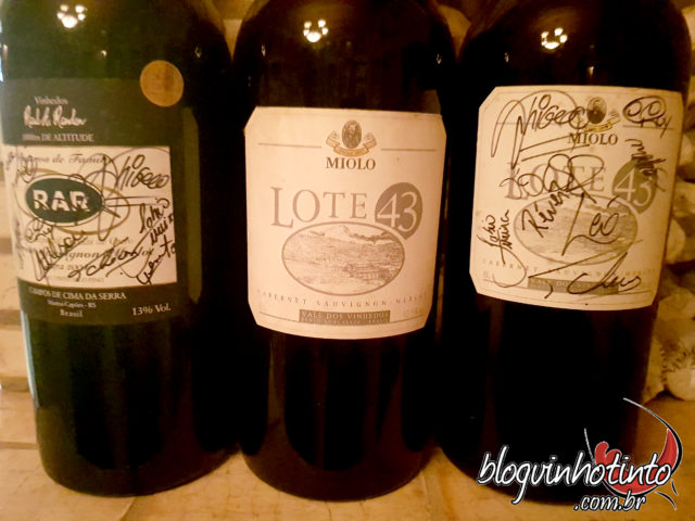 Alguns dos exemplares guardado na 