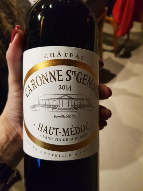 Château Caronne Ste Gemme: vinhedos localizados em um solo mais quente