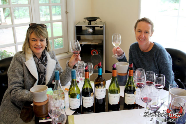 Degustação especial guiada pela enóloga da Loma Larga Tamara Baeremaecker