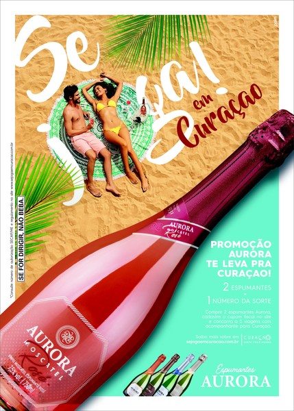 Na compra de 2 espumantes Aurora, é possível concorrer a 5 viagens para essa ilha deslumbrante no Caribe