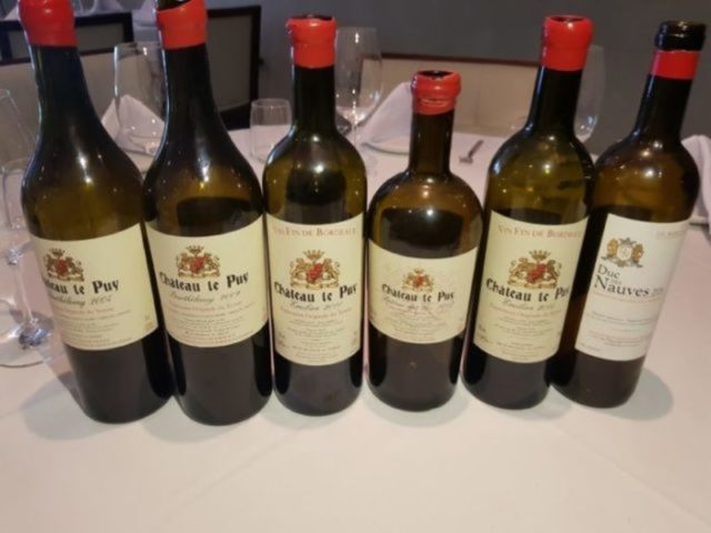  Vinhos da Chatêau Le Puy, de Bourdeaux (FOTO: Reprodução)