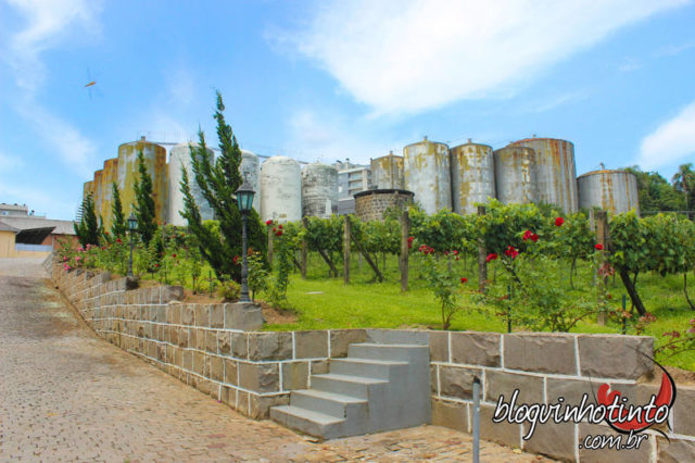 Área Externa da Vinícola