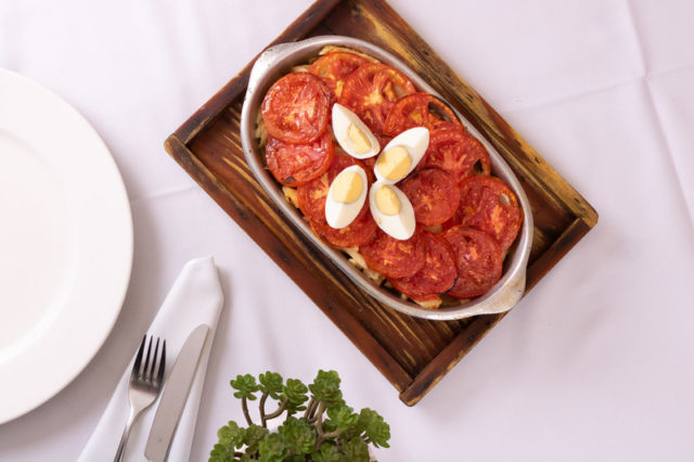 Bacalhau Desfiado à Portuguesa