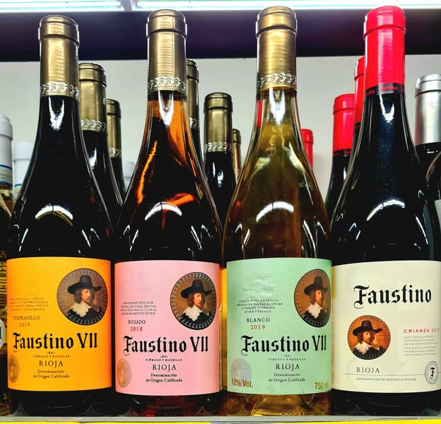 Faustino - espanhóis de Rioja