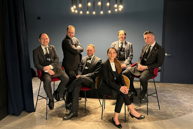 Finalistas do concurso Melhor Sommelier das Américas promovido pela ASI