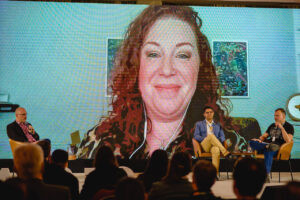 Erica Taylor, diretora da South African Sommeliers Association, detalhou como o país atua no mercado premium promovendo a sustentabilidade